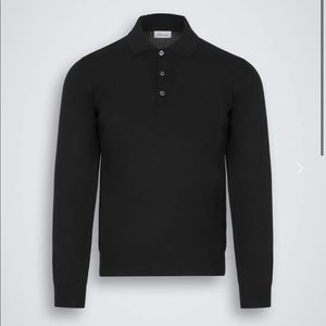 Brioni Essential long sleve polo